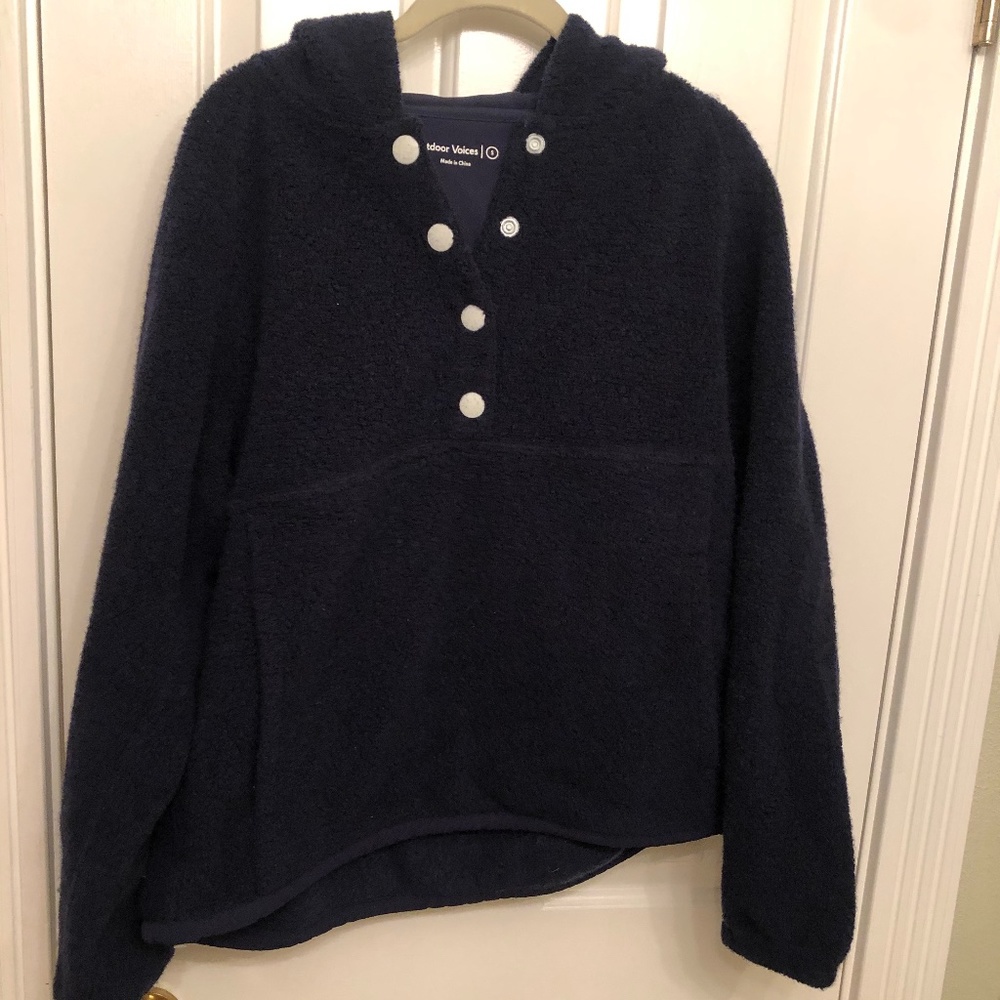 Navy Outdoor Voices Mega Fleece